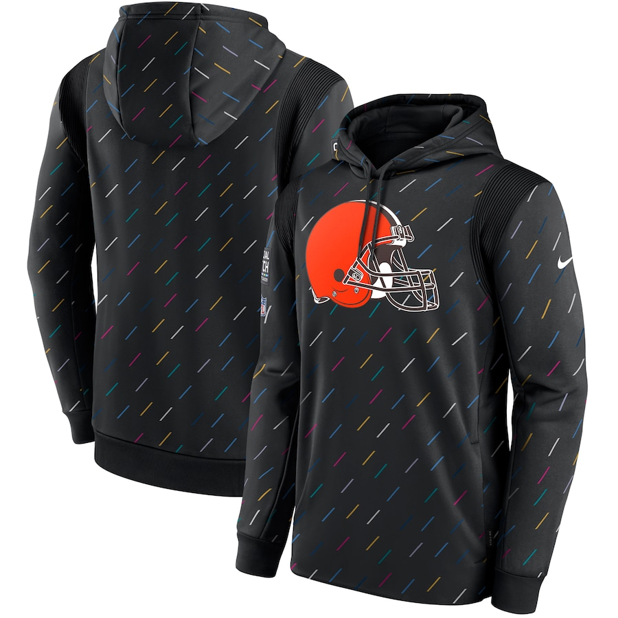 Women NFL Cleveland Browns 2025 Nike black hoodie->seattle mariners->MLB Jersey